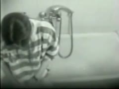 A beautiful lady is seen masturbating on camera in order to come.